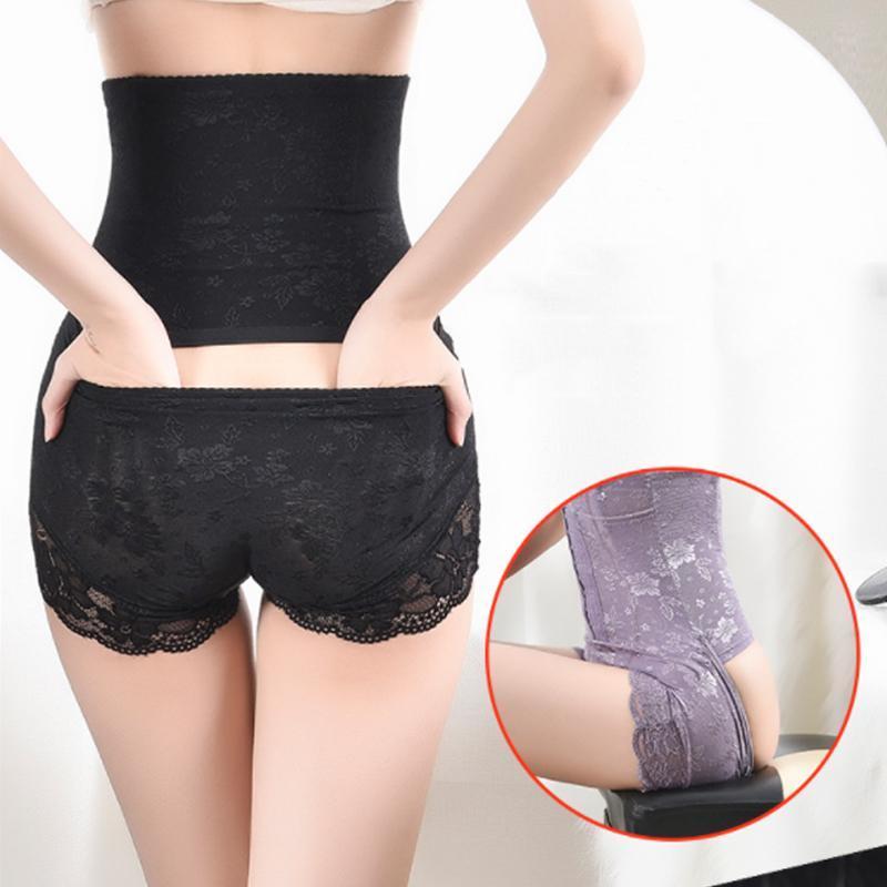 Belly Slimming Shorts With High Waist