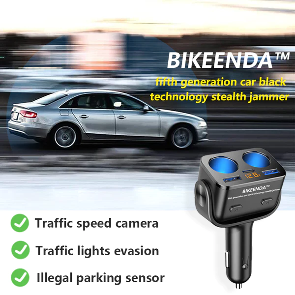 BIKEENDA Fifth Generation Car Black Technology Stealth Jammer