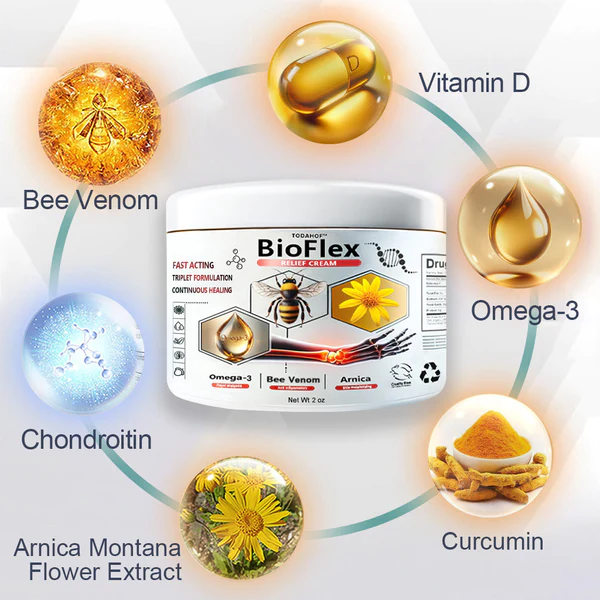 TODAHOF Bee Venom BioFlex Relief Cream