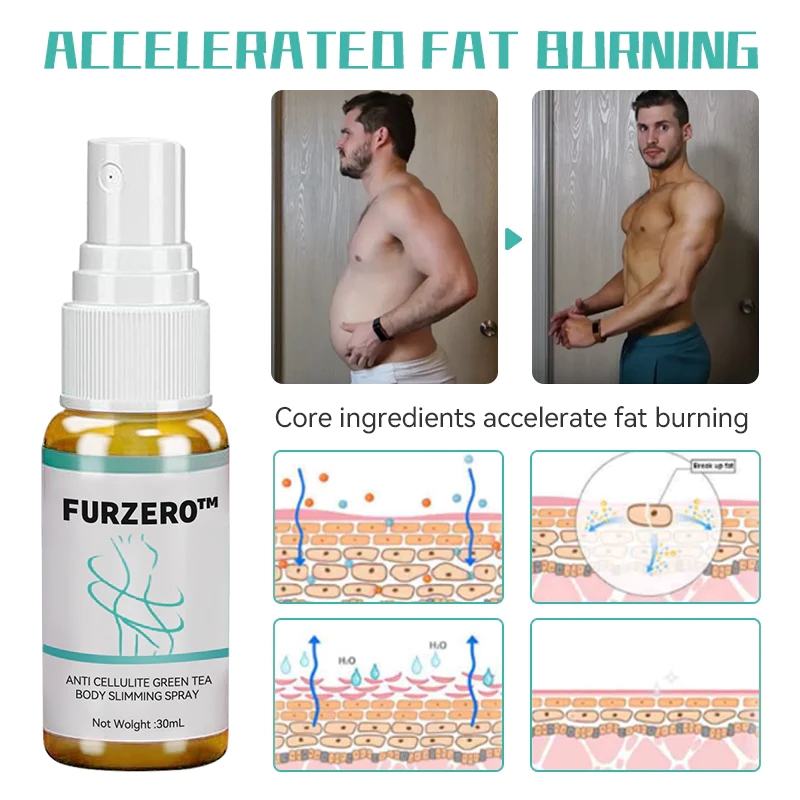 Furzero Anti Cellulite Green Tea Body Slimming Spray