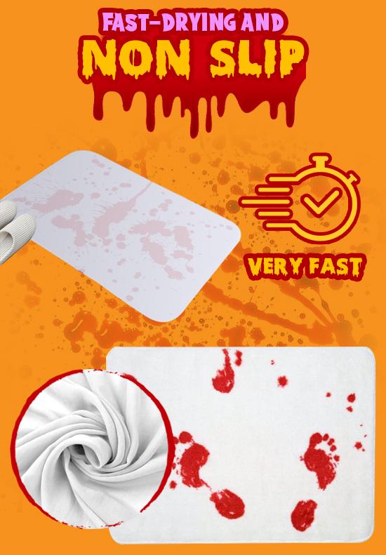 Halloween Bloody Color Changing Bath Mat