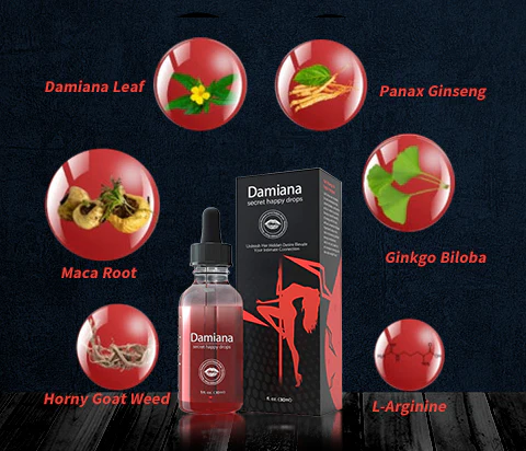 Damiana Secret Happy Drops