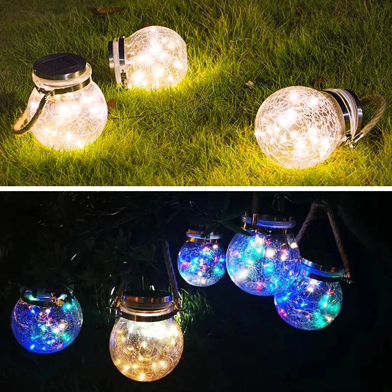 Garden Decor Hanging Solar Lights