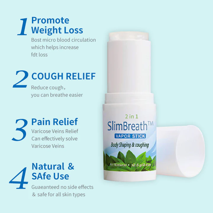 SlimBreath Herbal Cellulite Removal Medicated Vapors Stick