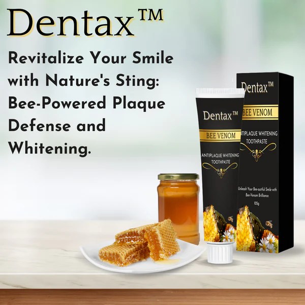 Dentax Bee Venom Antiplaque Whitening Toothpaste