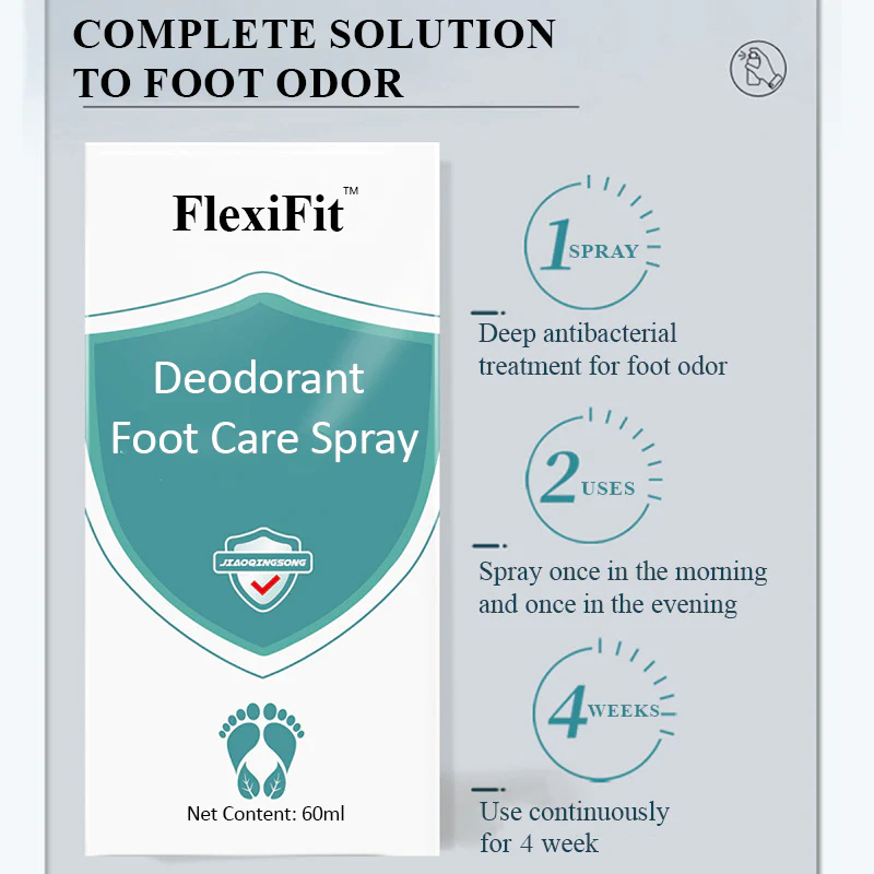 FlexiFit Deodorant Foot Care Spray