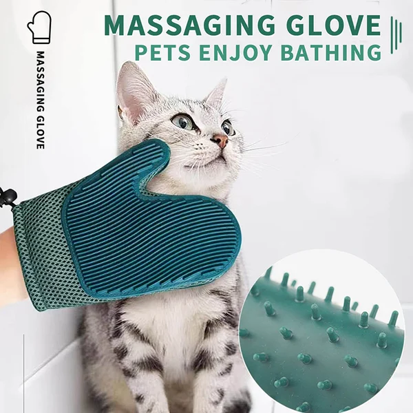 2 in 1 Cat Hair Glove & Pet Fur Remover Glove