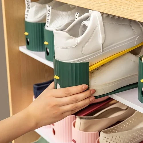 Double Layer Adjustable Shoe Rack