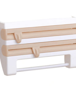 4-in-1 Wall Mount Roll Holder & Rack