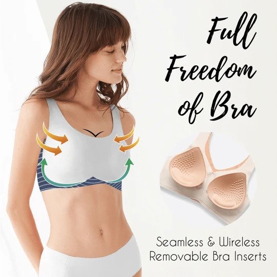 Wireless Pushup Bra-Air Bra (Set of 3)