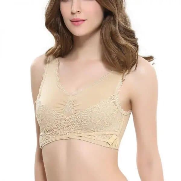 DingCafe Shaping Wireless Silk Bra