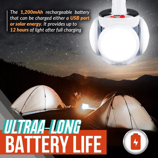 Foldable Solar Outdoor Lanterns