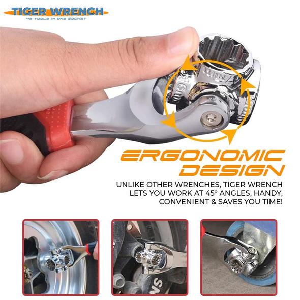 Tiger Wrench  48 Tools In One Socket