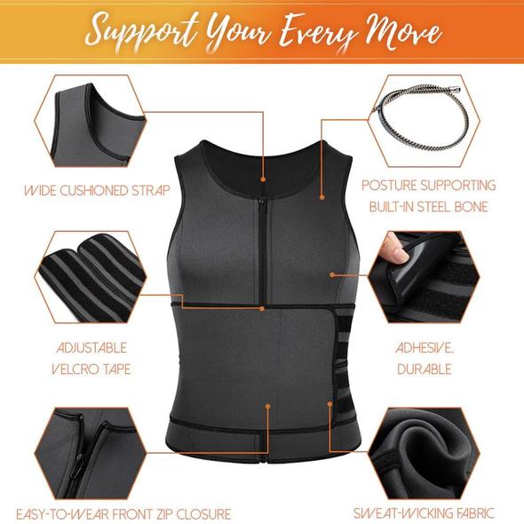 SweatUp Fat Burn Vest & Waist Trimmer