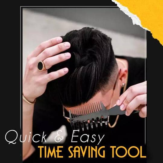 Slick-back Quiff Grooming Pro Comb