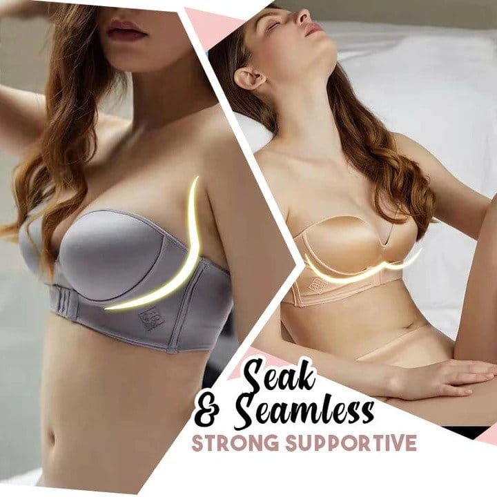 Instant Lift Front Lock Strapless Bra