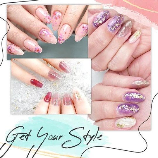 Nailon Sparkle Gems 3D Sticker