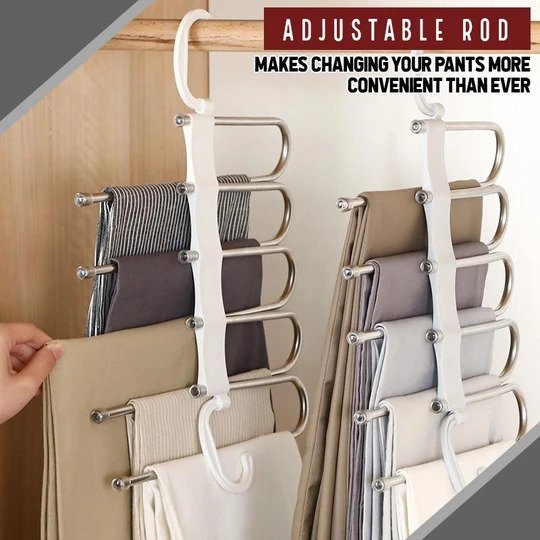 Space Saving Pants Rack