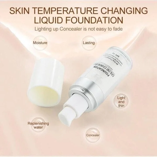 Hot SellBuy 1  Color Changing Mature Skin Foundation