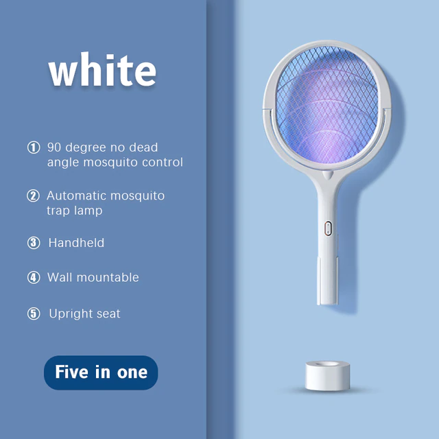 5 IN 1 Electric Akari Mosquito Swatter