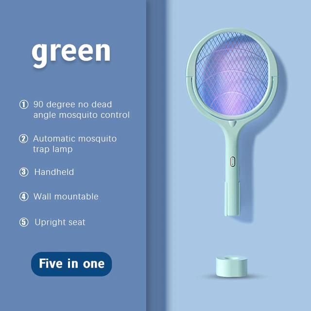 5 IN 1 Electric Akari Mosquito Swatter