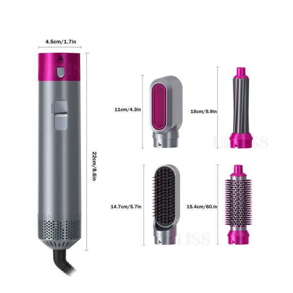 5 in 1 Multifunctional Airwrap Hair Styling Tool