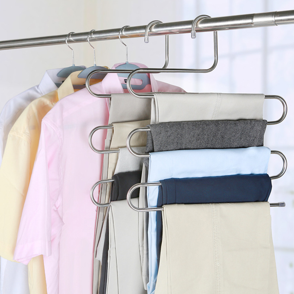 5 Layers Stainless Steel Clothes Hangers