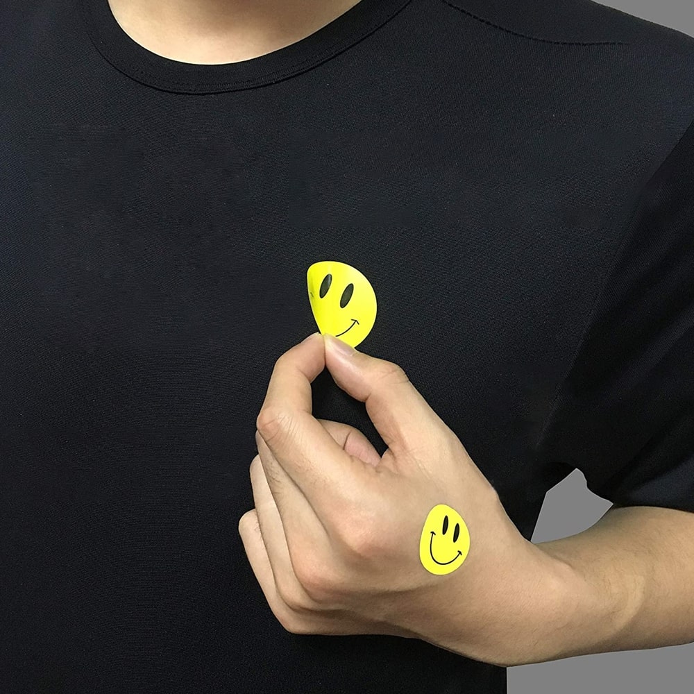 Multipurpose Smiley Face Sticker Roll