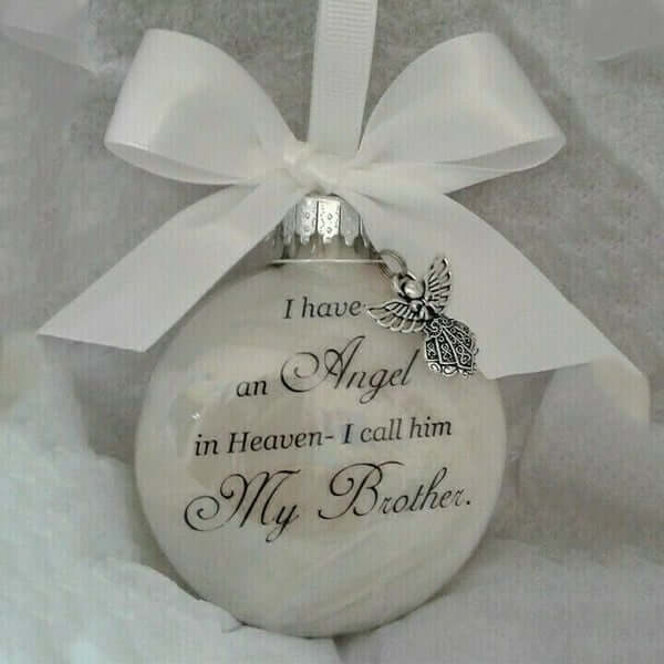 Angel In Heaven Memorial Ornament