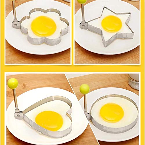 Stainless Steel Cute Shaped Fried Egg Mold