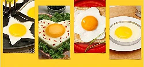 Stainless Steel Cute Shaped Fried Egg Mold