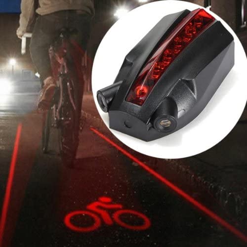 Laser Beams Bicycle Tail Light