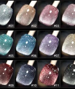 Laser Diamond Cat Eye Nail Polish