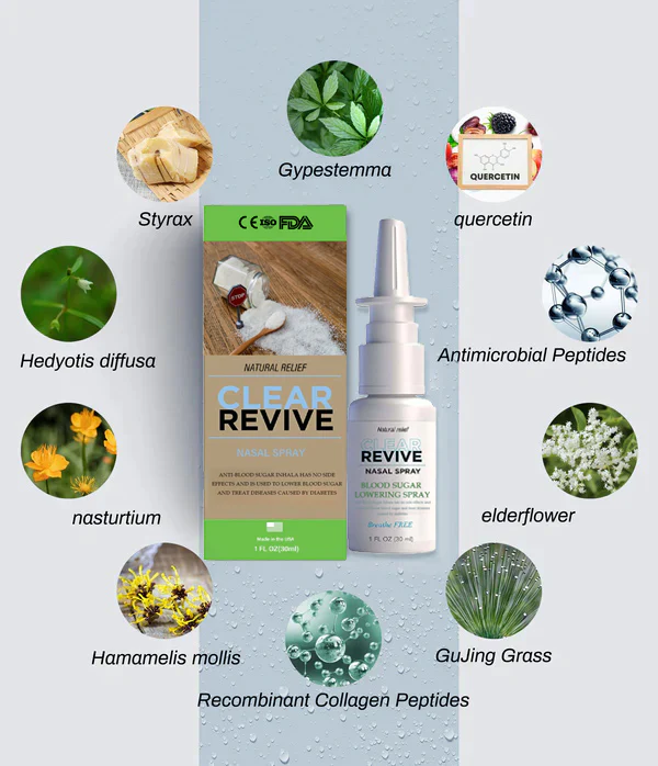 Clear ReviveŽ Anti-Blood Sugar Inhalation Spray