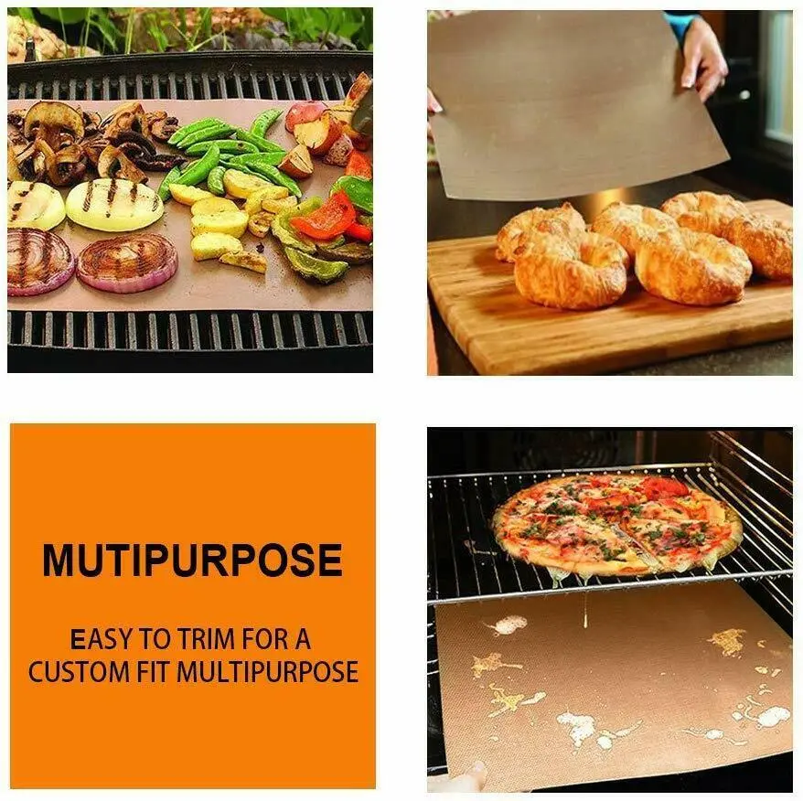 Non Stick Copper Grill Mats