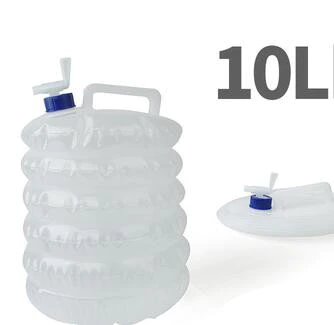 Collapsible Water Container With Spigot