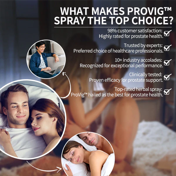 ProVig Prostate Health Spray Proven Clinical Effectiveness