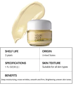 YOUR FACE SKINCARE Luxe Deep Anti-wrinkle Face Cream