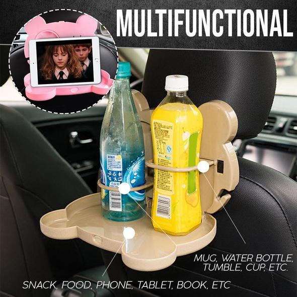 Car Back Seat Foldable Organizer Tray