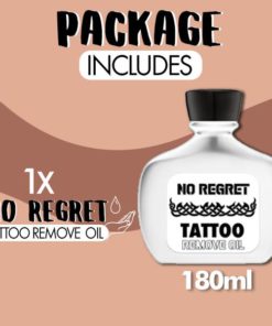 No Regret Tattoo Remove Oil