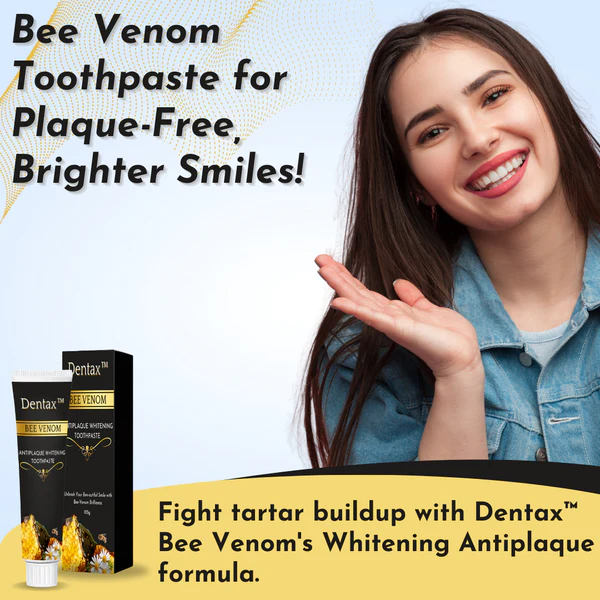 Dentax Bee Venom Antiplaque Whitening Toothpaste