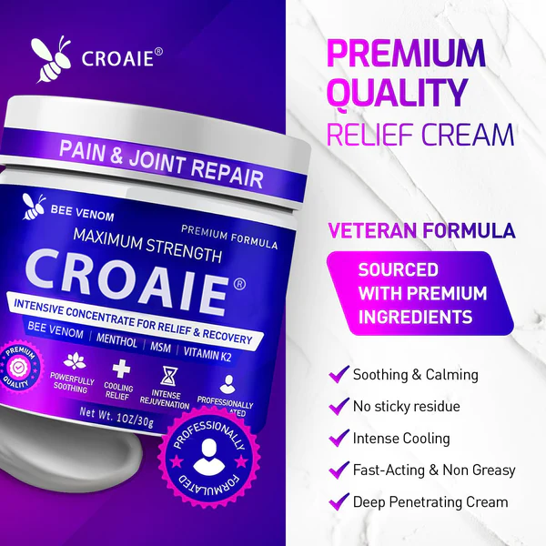 2023 CROAIEŽ Bee Venom Pain & Joint Repair Cream