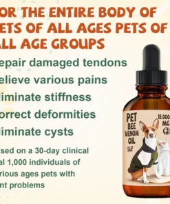 Croaie Pet Bee Venom Joint & Seizures Treatment Oil