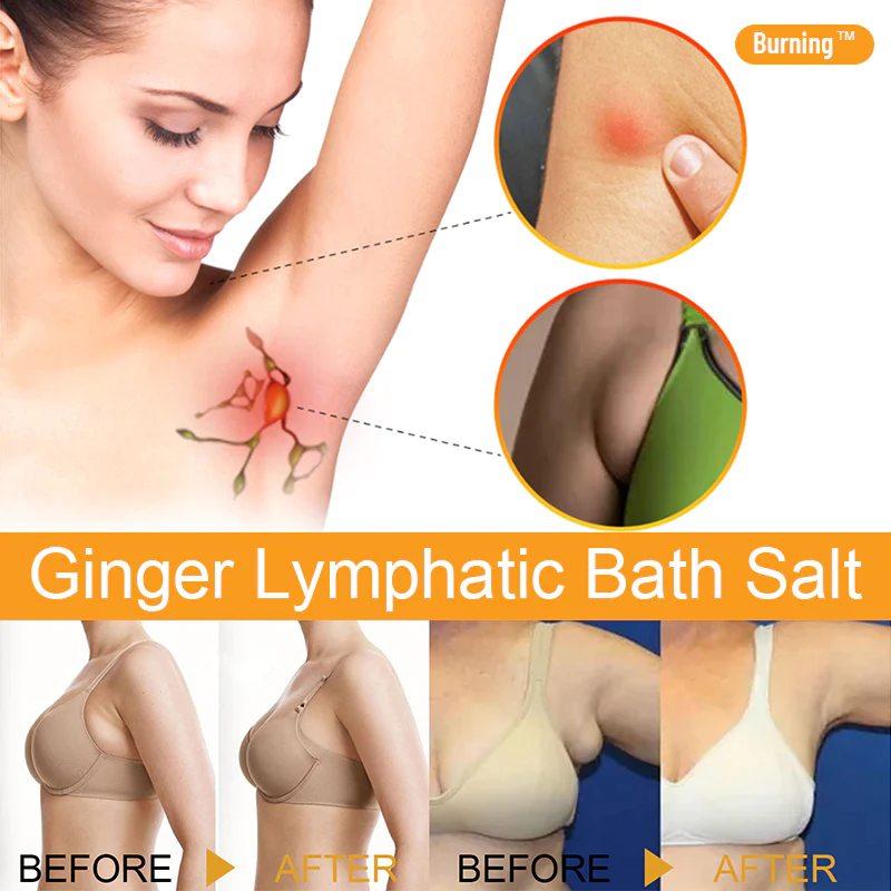 Burning Ginger Lymphatic Bath Salt