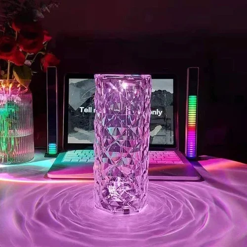 Touching Control Rose Lamp