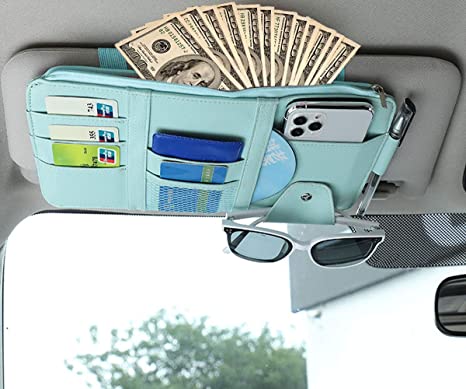 New Car Visor Organizer