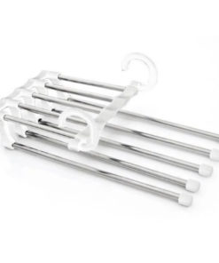 5-In-1 Stainless Steel Multi-Functional Pants Rack Hanger