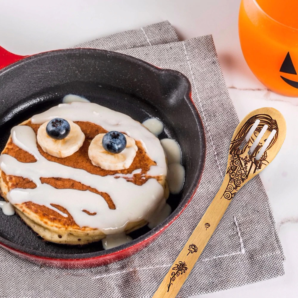 5 Piece Halloween Wooden Spoon Set