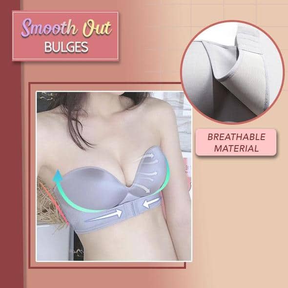 StayUp Strapless Front Buckle Lift Bra