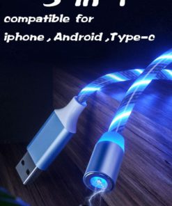 Glowing LED Magnetic Charging Cable